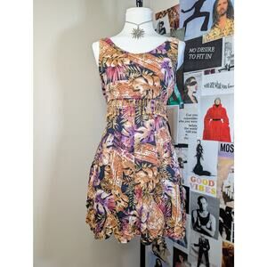 90s Beaded Mini Dress